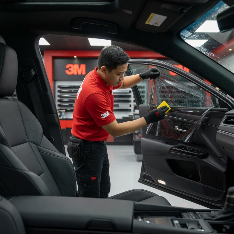 Automotive window film