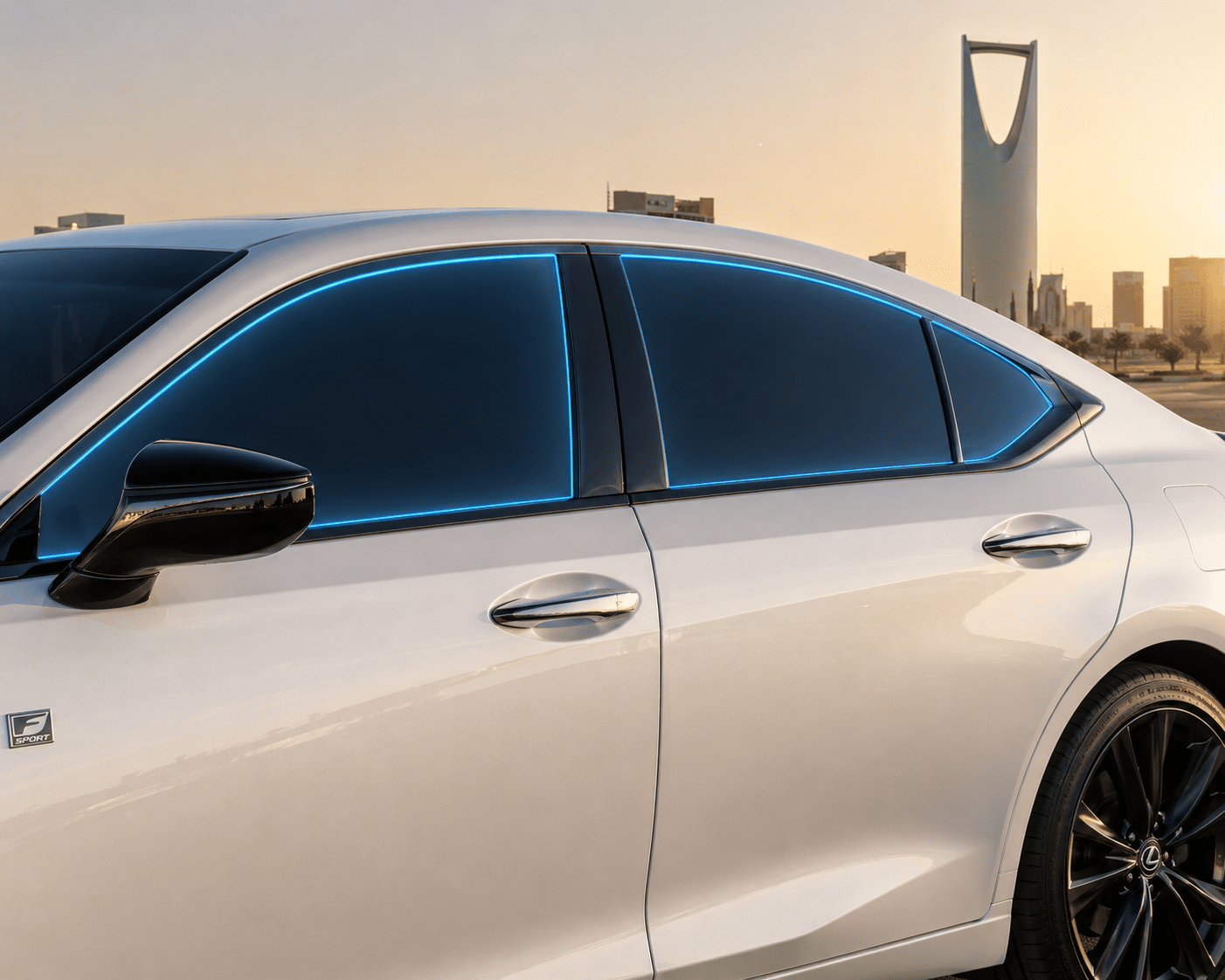 Automotive window film